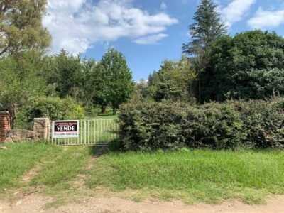 Venta lote en Icho Cruz Sierras, a 250 metros del río.