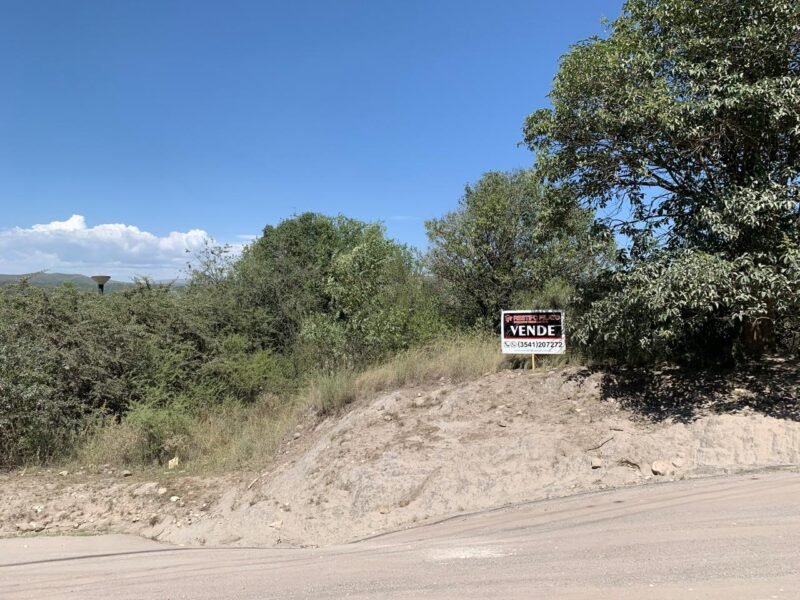 Venta lote en Tala Huasi a 150 metros del río.