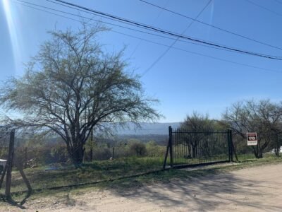 Venta lote en Icho Cruz Sierras, hermosas vistas.
