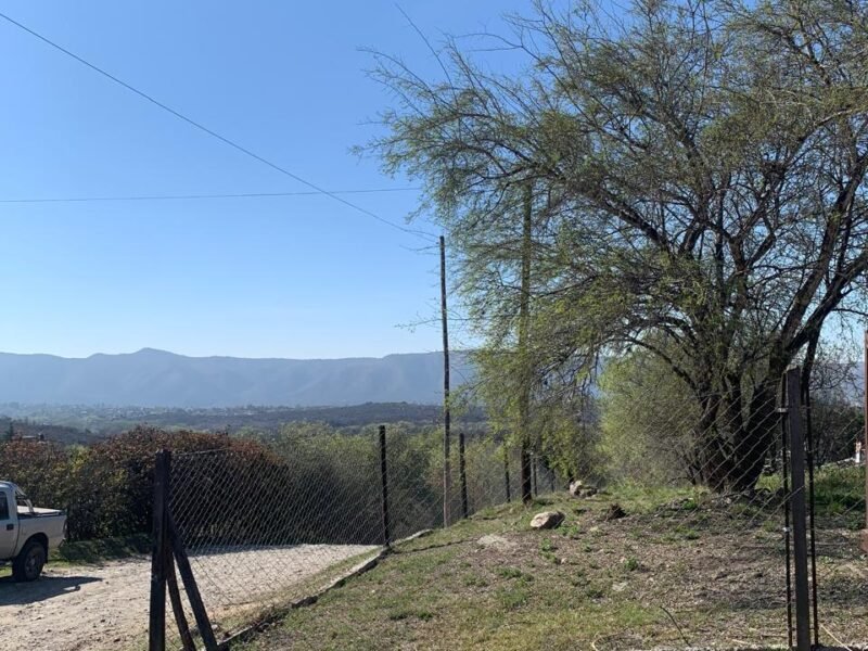 Venta lote en Icho Cruz Sierras, hermosas vistas.